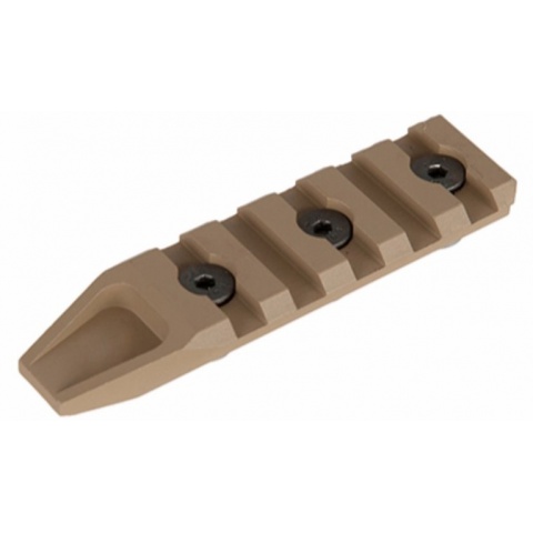 TMC Five Slot Rail Panel for KeyMod Handguard - BLACK