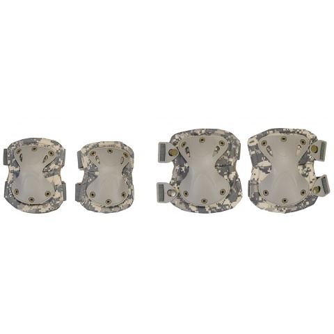AMA Tactical QR Knee/Elbow Pad Set - ACU