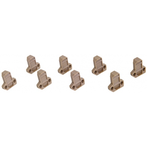 AMA Tactical Bungee Pull Tabs - DARK EARTH