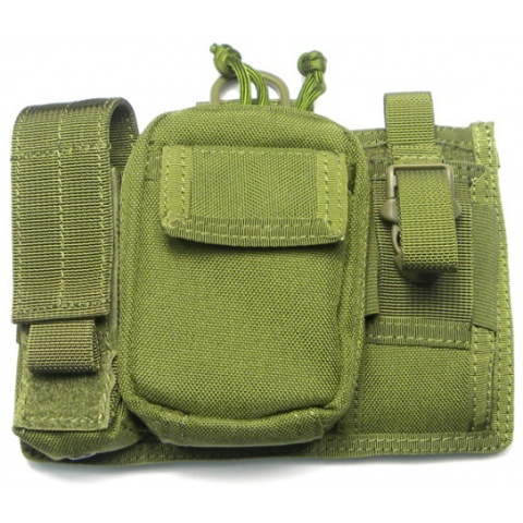 AMA Airsoft MOLLE Triad Admin Pouch - OD GREEN