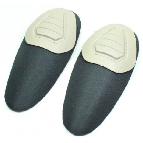 AMA Airsoft Elbow Pads Set For Cp Combat Shirt - TAN