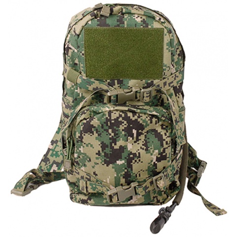 AMA 1000D Cordura Modular Assault Pack w/ 3L Bladder - WOODLAND DIGITAL
