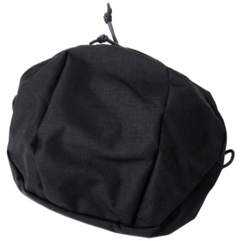 AMA Cordura Billowed Utility Pouch w/ MOLLE WEBBING - BLACK