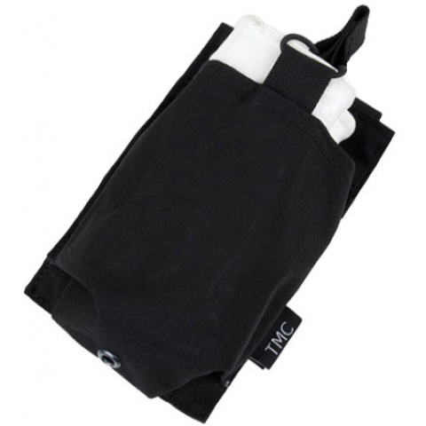 AMA OP HK417 Airsoft Single Tactical Magazine Pouch - BLACK