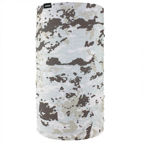 Zan Headgear Fleece Lined Motley Tube - WINTER CAMO