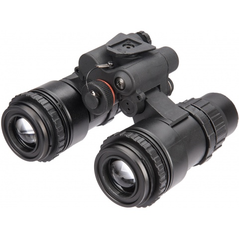 Lancer Tactical Replica Dual PVS-15 NVG Dummy Goggles - BLACK