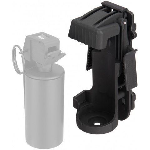 Lancer Tactical Hard Shell Flashbang Grenade Holster - BLACK