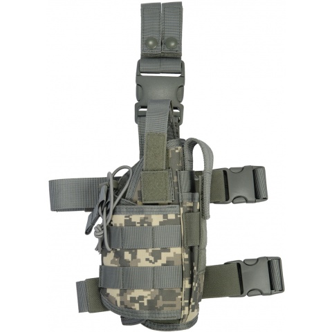 Lancer Tactical Tornado Dropleg Airsoft Pistol Holster - ACU