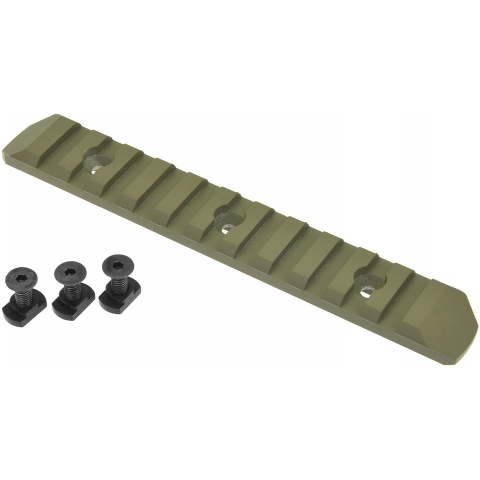 Atlas Custom Works 11-Slot M-LOK Picatinny Rail Segment- TAN