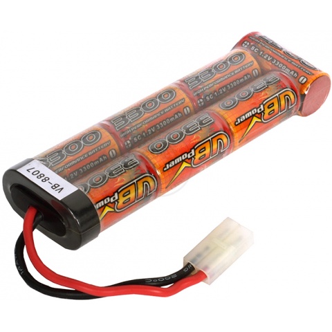 VB-Power 8.4V NiMH Large Battery for Electric AEG - 3300 mAh