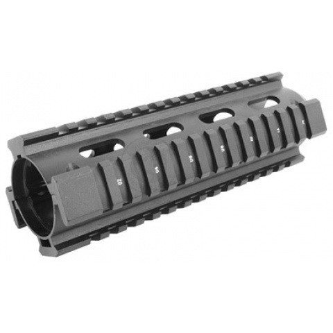 AIM Sports M4A1 Carbine Length Drop-In Full Metal Quad Rail 6.5in