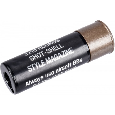 Umarex Tactical Force Tri-Shot Airsoft Shotgun Shells [6 PACK] - BLACK