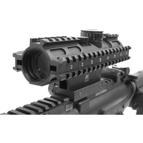 NcStar 2-7x32 Illuminated Full Metal Tactical 3-Rail Sighting System