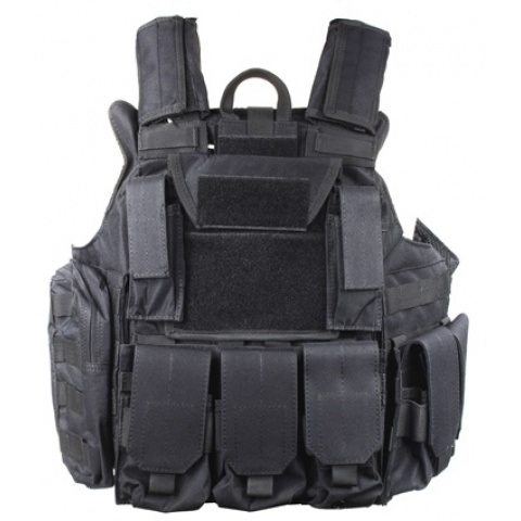 AMA MOLLE Rapid Response Maritime Plate Carrier - BLACK