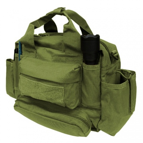 Condor Outdoor: Tactical Response Bag w/ Universal Holster - OD