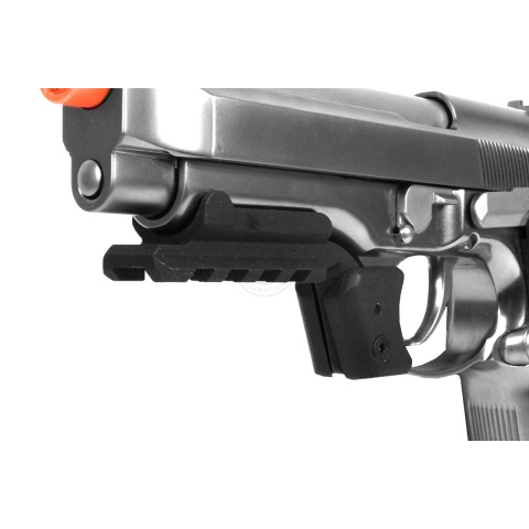 NcStar Accessory Rail Adapter for M9 Style Airsoft Pistols w/ Trigger Guard Mount