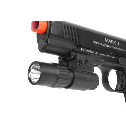 NcStar Airsoft 35 Lumen Slim Line Rail Mount LED Flashlight
