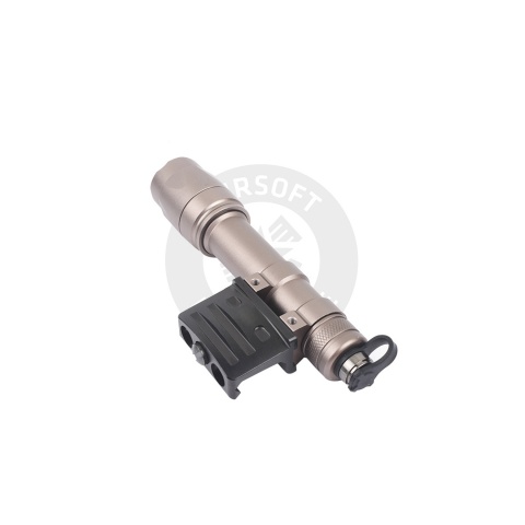 ACW 45 Degree Offset Picatinny Mount for Scout Lights - Black