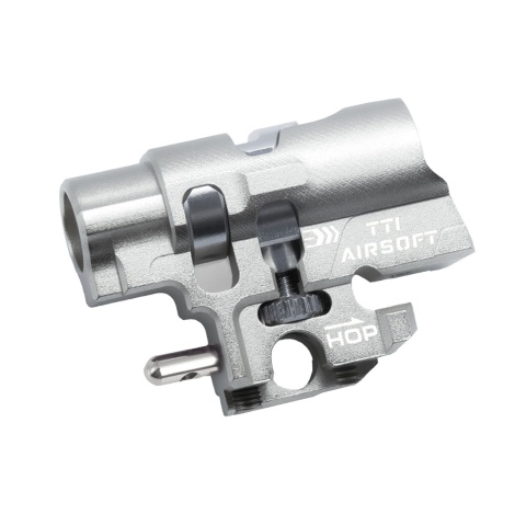 TTI Airsoft Tokyo Marui Hi Capa GBB Infinity One Piece Full CNC TDC Hop Up Chamber - (Silver)