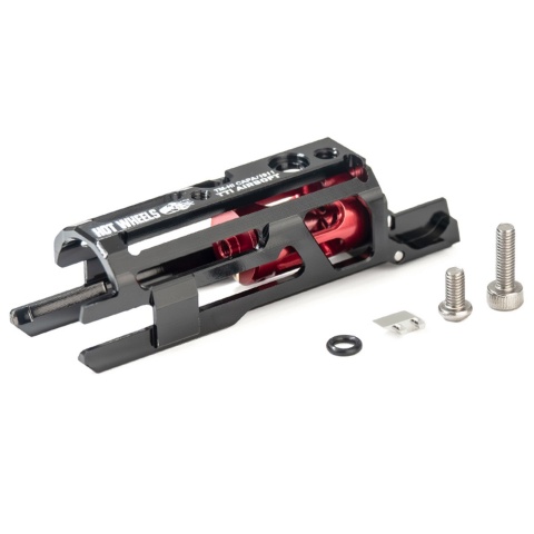 TTI Hot Wheels Series 7075 CNC Zero Friction Lightweight Blowback Housing for TM Hi-Capa 5.1 and 1911 GBB Pistols - (Black)