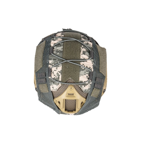 Lancer Tactical 1000D Nylon Polyester Bump Helmet Cover (ACU) 