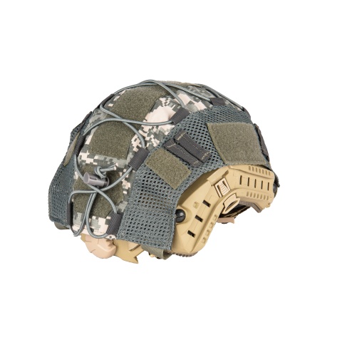 Lancer Tactical 1000D Nylon Polyester Bump Helmet Cover (ACU) 