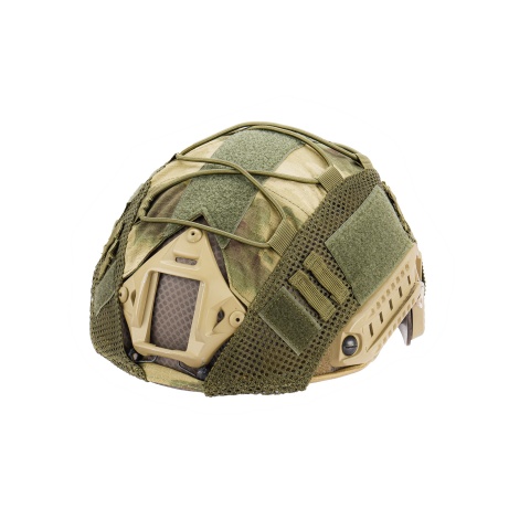 Lancer Tactical  1000D Nylon Polyester Bump Helmet Cover (Forest Green)