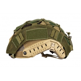 G-Force 1000D Nylon Polyester Bump Helmet Cover (Woodland)