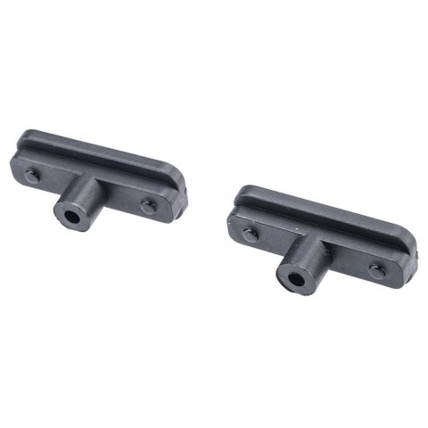 Atlas Custom Works Helmet Rail MTEK Adapter Kit for AMP Headset - (Black)