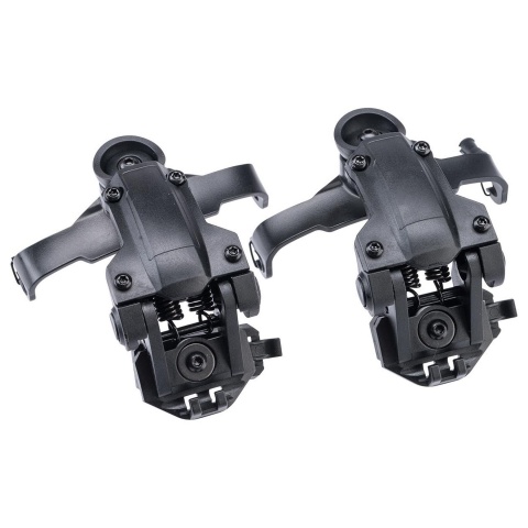 Atlas Custom Works Headset Adapter ARC Helmet Rail Mount Kit for Comtac Headsets - (Black)