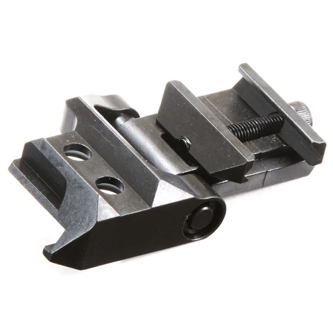 Atlas Custom Works Folding Stock Hinge Adapter for 1913 Picatinny Stock Rail Mounts - (Black)