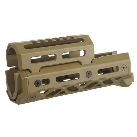 Atlas Custom Works Short M-LOK Handguard for CYMA AK Airsoft Rifle