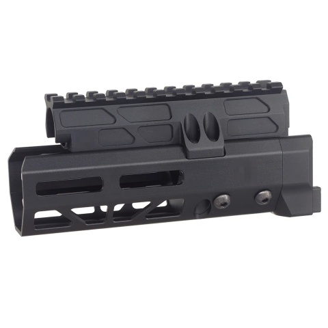 Atlas Custom Works MMS Handguard Set for CYMA AKS-74U - (Black)