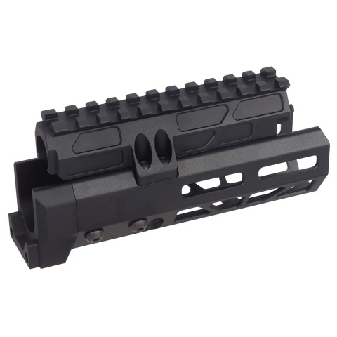 Atlas Custom Works MMS Handguard Set for CYMA AKS-74U - (Black)