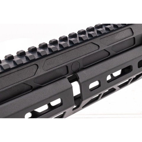 Atlas Custom Works CNC Aluminum 10.1 Inch M LOK Handguard w/ Railed Gas Tube for CYMA AKM AEG Airsoft Rifles - (Black)