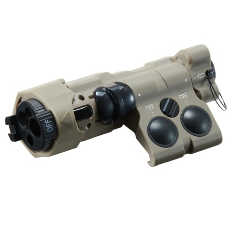 Atlas Custom Works Modular Advanced Weapon Laser MAWL-C1+ (Green Laser) / Brown