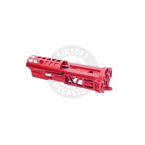 Atlas Custom Works Lightweight CNC Aluminum Advanced Bolt with Selector Switch for AAP-01 GBB Pistol - (Red)