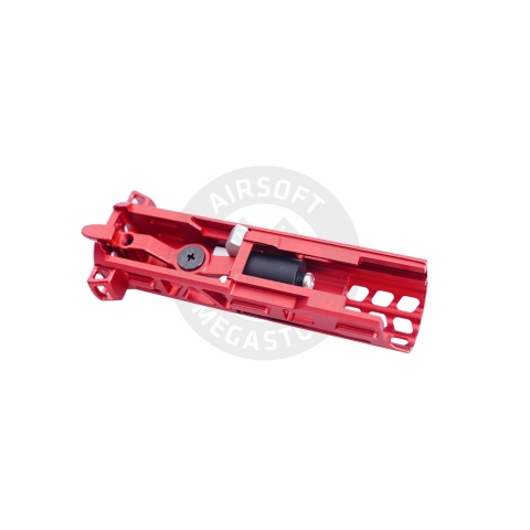 Atlas Custom Works Lightweight CNC Aluminum Advanced Bolt with Selector Switch for AAP-01 GBB Pistol - (Red)