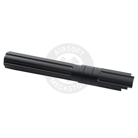 Atlas Custom Works 5.1 Inch Aluminum Straight Fluted Outer Barrel for TM Hicapa M11 CW GBBP (Black)