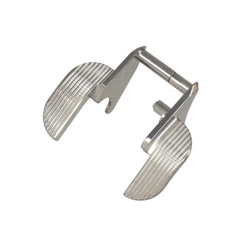 Atlas Custom Works Stainless Steel Extra Wide Ambi Thumb Safety For TM Hi-Capa GBB Pistols
