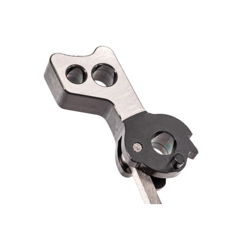 Atlas Custom Works Steel Hammer and Strut Set for Tokyo Marui Hi Capa GBBP Airsoft Pistols - (Silver)