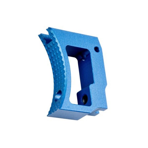 Atlas Custom Works Aluminum Long Curved Adjustable Trigger For TM Hi-Capa GBB Pistols
