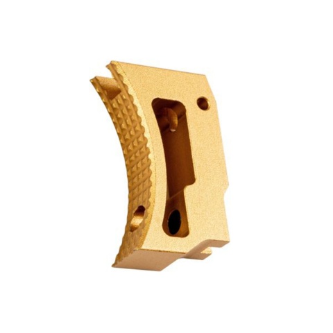 Atlas Custom Works Aluminum Medium Curved Adjustable Trigger For TM Hi-Capa GBB Pistols