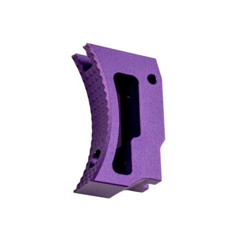 Atlas Custom Works Aluminum Medium Curved Adjustable Trigger For TM Hi-Capa GBB Pistols