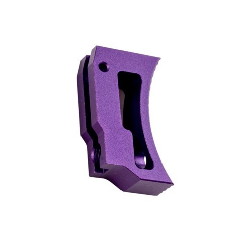 Atlas Custom Works Aluminum Medium Curved Adjustable Trigger For TM Hi-Capa GBB Pistols