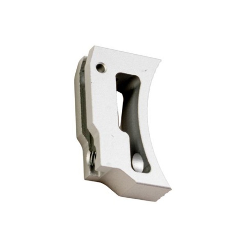 Atlas Custom Works Aluminum Medium Curved Adjustable Trigger For TM Hi-Capa GBB Pistols