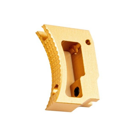 Atlas Custom Works Aluminum Short Curved Adjustable Trigger For TM Hi-Capa GBB Pistols