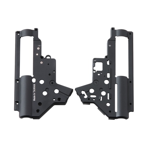 Atlas Custom Works V2 Airsoft CNC BILLET Gearbox Shell For M4/M16 AEG Platforms - (Black)