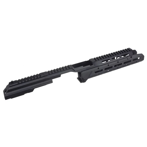 Atlas Custom Works MK3 Chassis System 5-Slot M-LOK Handguard For Tokyo Marui AKM GBB Rifle - (Black)
