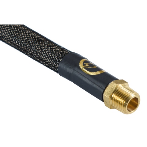 Amped Airsoft Integral Grip Line 2.0 Premium Weave HPA Grip Line - Premium Beige/Black